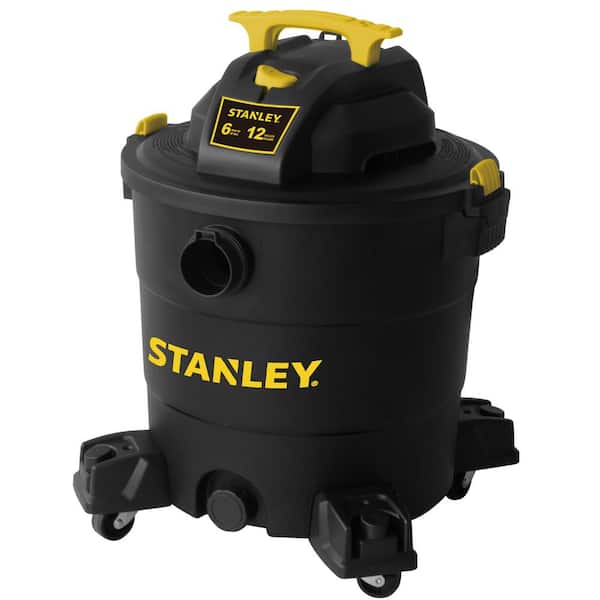 Stanley 12 Gal. 6HP Pro Poly Series Wet and Dry Vacuum Cleaner