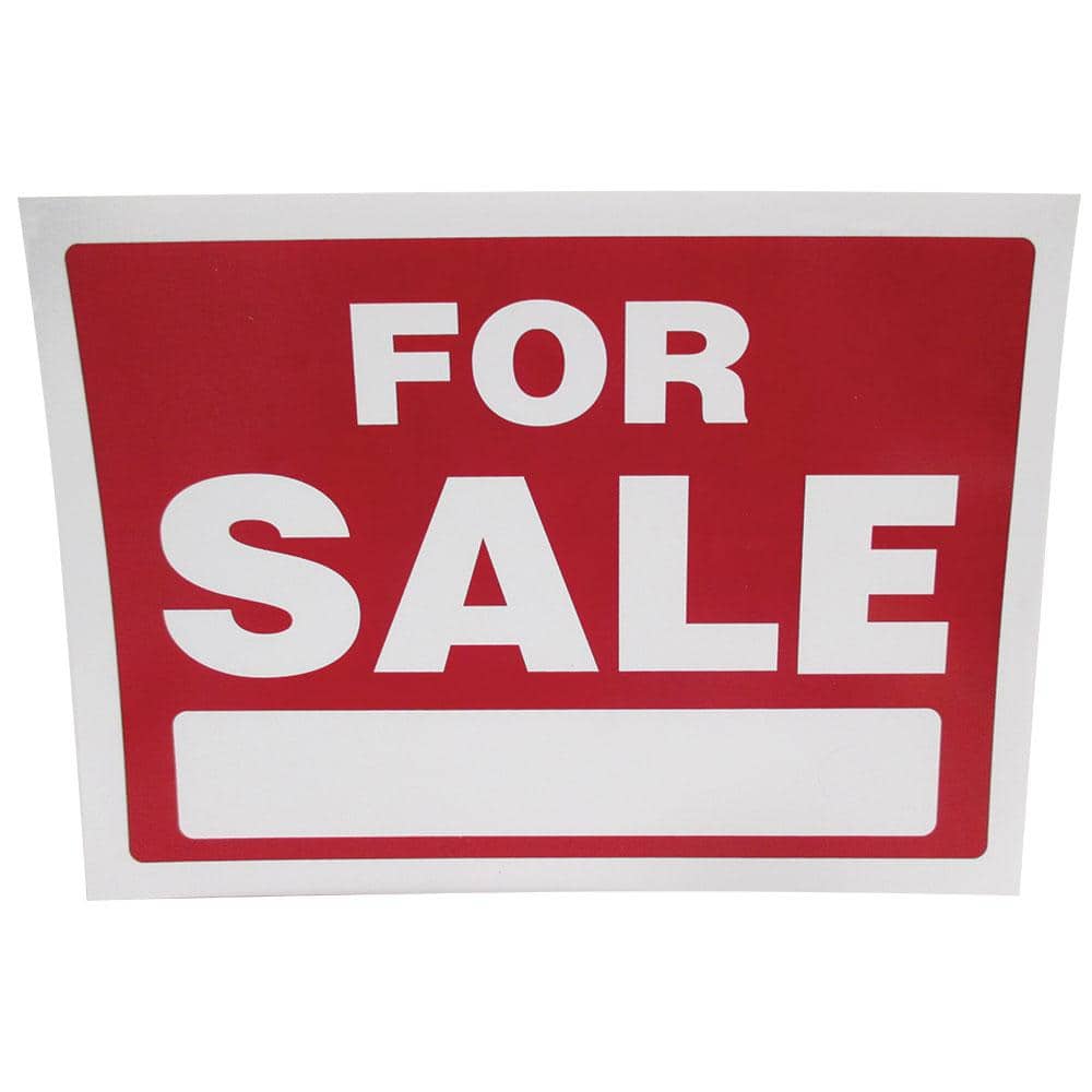 10 in. x 14 in. Vinyl for Sale Sign price history on PriceWatchPro