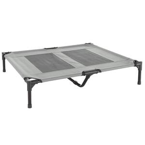 Large Gray Elevated Pet Bed