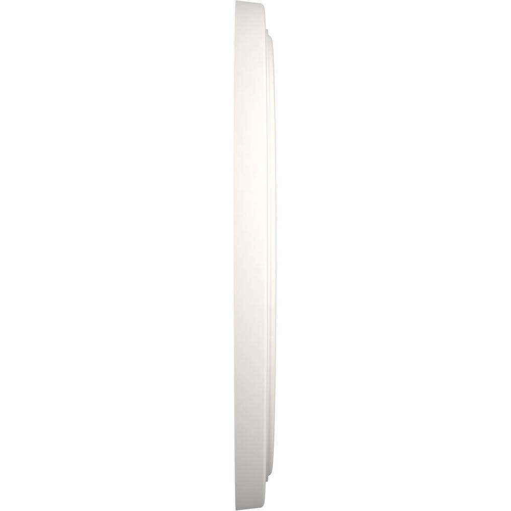 UltraCover Satin Blossom White 19-Inch Thermoformed PVC Ceiling Medallion