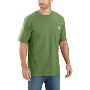 Carhartt Men's X-Large Tall Carbon Heather Cotton/Polyster Force ...