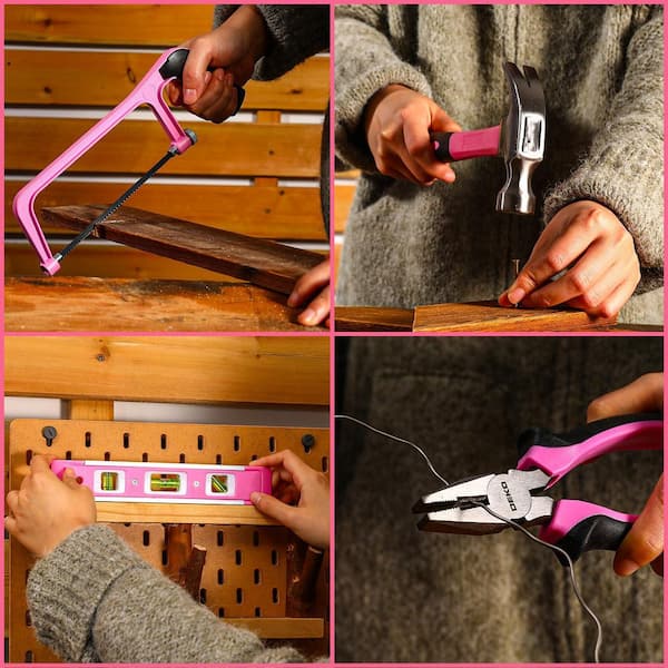 ブラックピンクセット AmazonBasics - Brandclub - Amazon Basics Household Tool Kit With