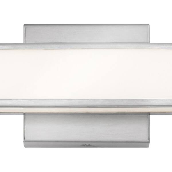HINKLEY - Hinkley Alto 30 in. 5-Light in Brushed Nickel Integrated LED Vanity Light with Invisimount 44-Watt Bath