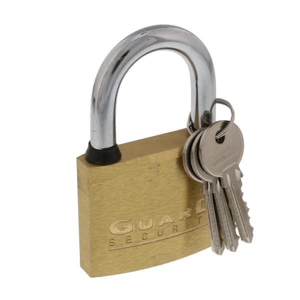 Unbranded 2-1/2 in. Solid Brass Keyed Padlock