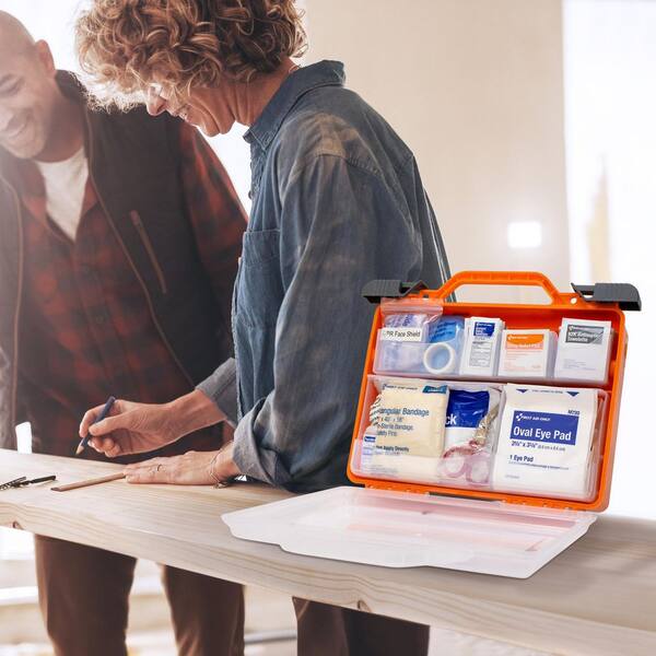 HDX 328-Piece ANSI Rated First Aid Kit 52247 - The Home Depot