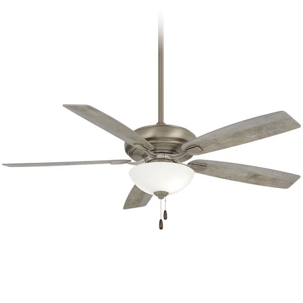 MINKA-AIRE Watt II 60 in. Integrated LED Indoor Burnished Nickel Ceiling Fan with Light Kit