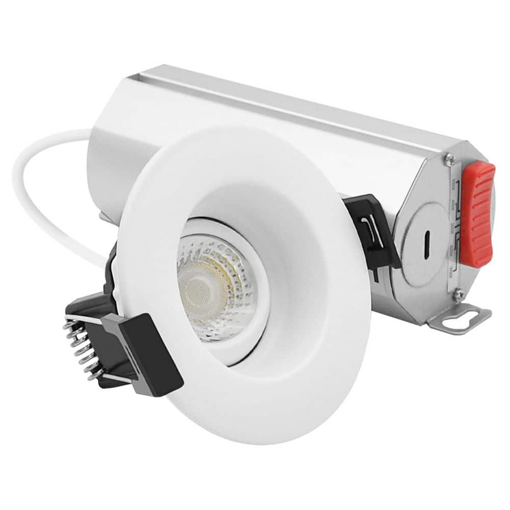 2 In. Integrated LED Regressed Gimbal LED Light, 5CCT, 6W, 400LM, 360º + 30º Rotation, Dimmable, IC Rated, ETL Listed price history on PriceWatchPro