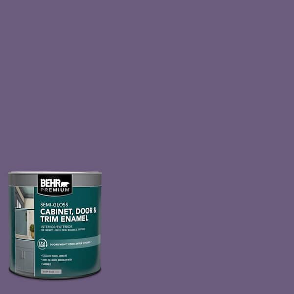 BEHR PREMIUM 1 qt. #M560-6 Napa Winery Semi-Gloss Enamel Interior/Exterior Cabinet, Door & Trim Paint