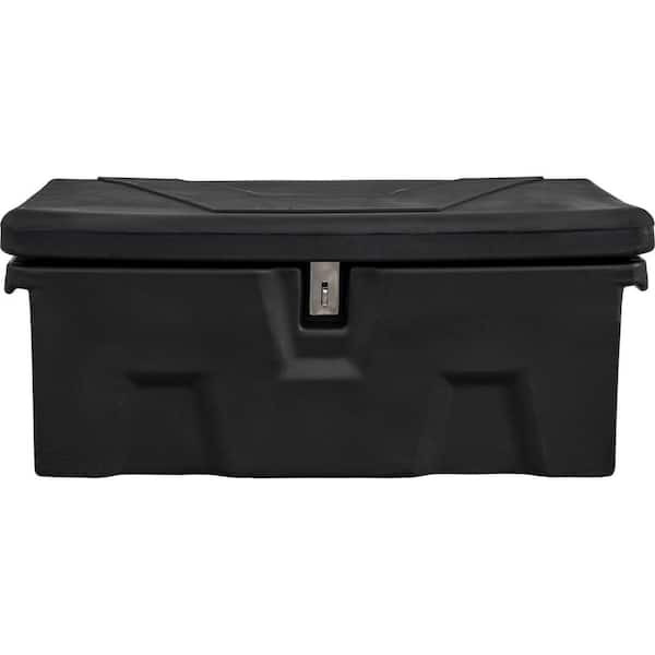13.5 in. x 15 in. x 32 in. Matte Black Plastic All-Purpose Truck Tool Box Chest 13.5 in. x 15 in. x 32 in. Matte Black Plastic All-Purpose Truck Tool Box Chest