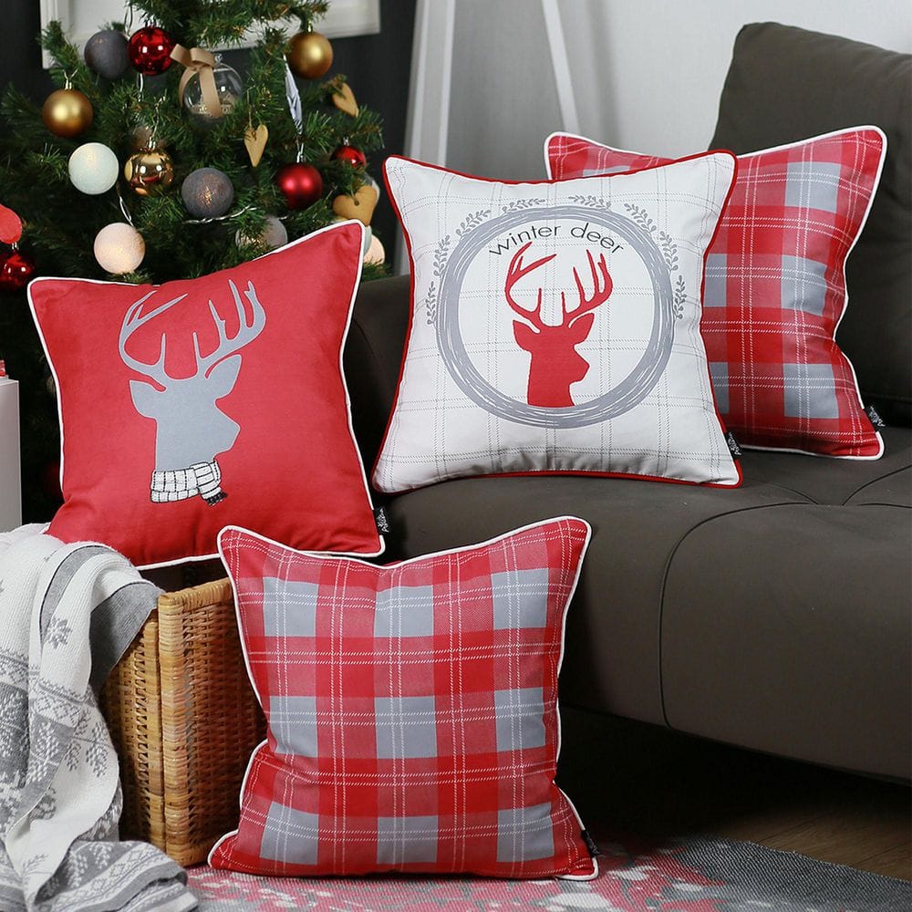 Cheap christmas cushion covers hotsell