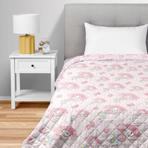 THE NORTHWEST GROUP My Melody Stripes Quilted Multicolor Throw