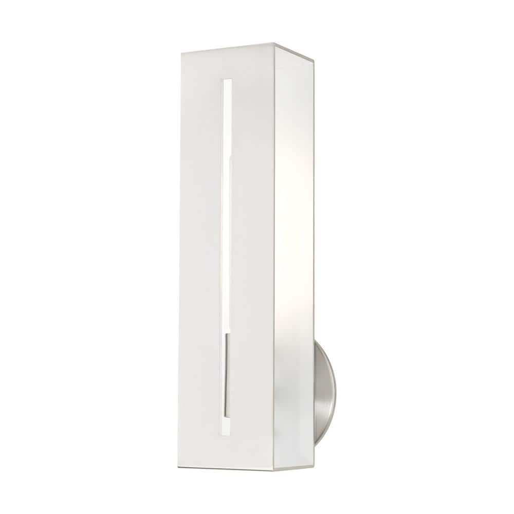 Polished Chrome Modern Dimmable Wall Sconce