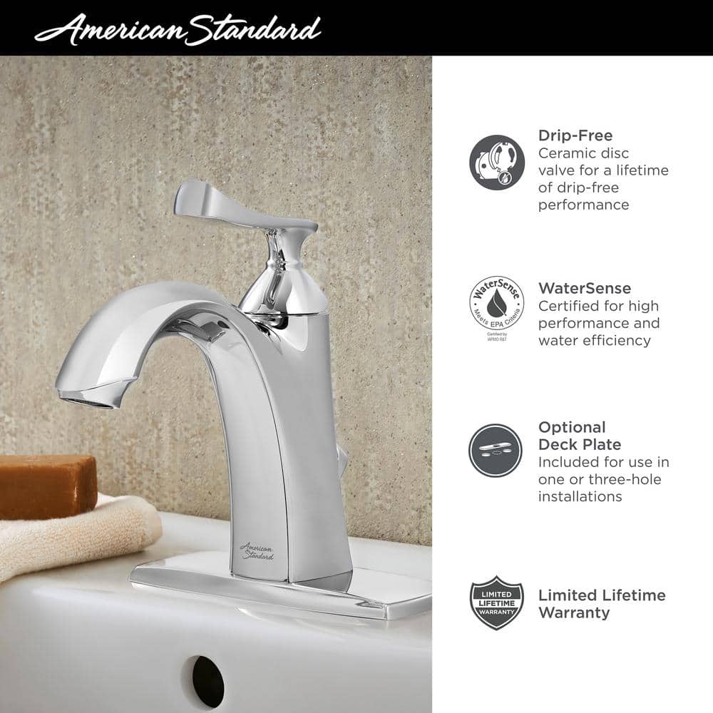 Legacy Bronze Single-Handle Bathroom Sink Faucet