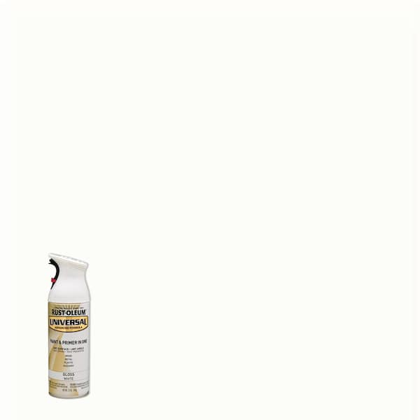 Rust-Oleum Universal 12 Oz. All Surface Gloss White Spray Paint and Primer in 1 (6-Pack)