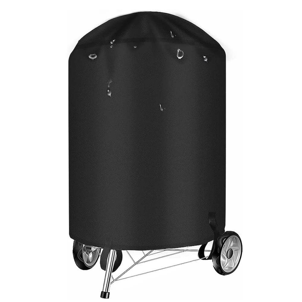 Shatex 23"*30", black round grill cover, small GR5877S1P The Home Depot