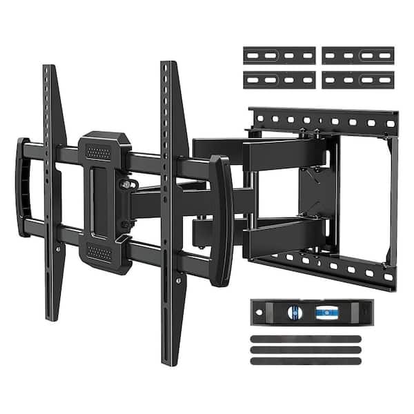 Retractable full motion wall mount for 42 in. - 84 in. TVs, heavy duty design, fits max VESA 600x400mm