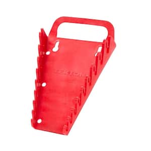 5 in. 9-Tool Store-and-Go Wrench Rack Keeper in Red