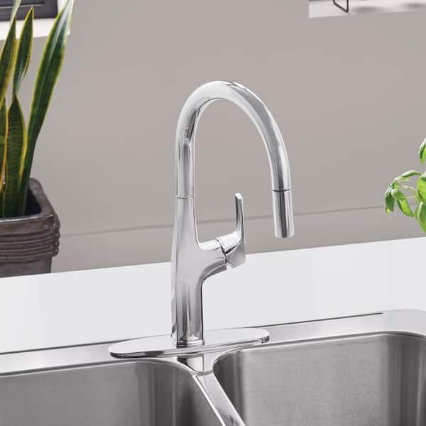 Blanco Rivana Pull Down Kitchen Faucet 1.5 GPM Stainless 442678