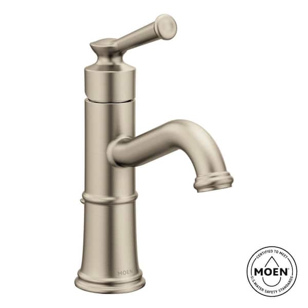 Belfield Single Hole Single-Handle Bathroom Faucet in Brushed Nickel