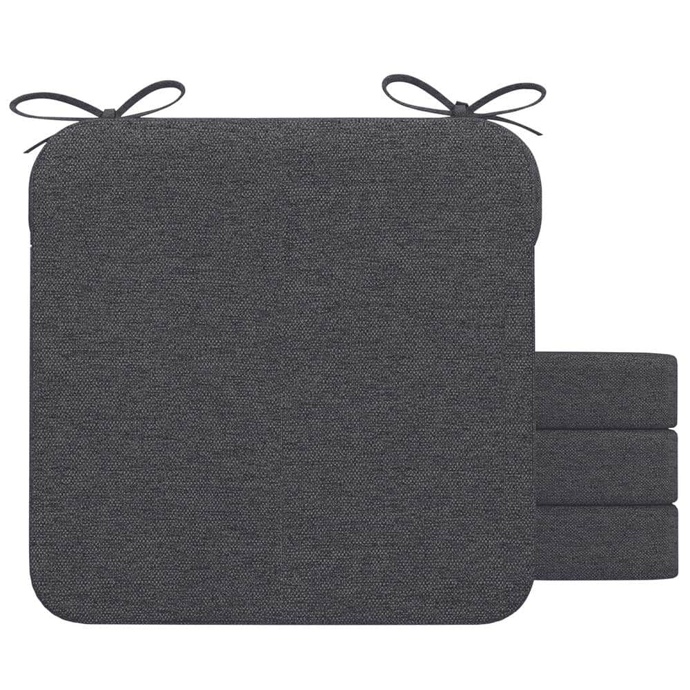 16 x 16 x 2 Square Indoor Chair Cushions with Removable Cover for Ki