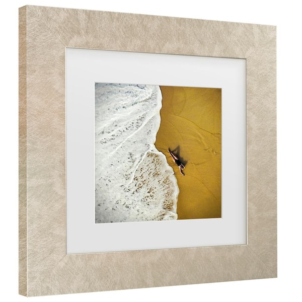 Trademark Fine Art Ambra Closer Matted Framed Photography Wall Art 14.5 in. x 14.5 in