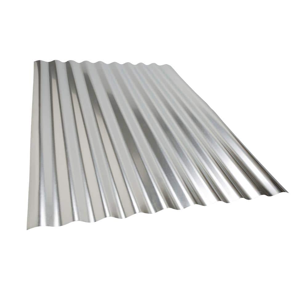 Amerimax Home Products 3 ft. Galvanized Steel Corrugated