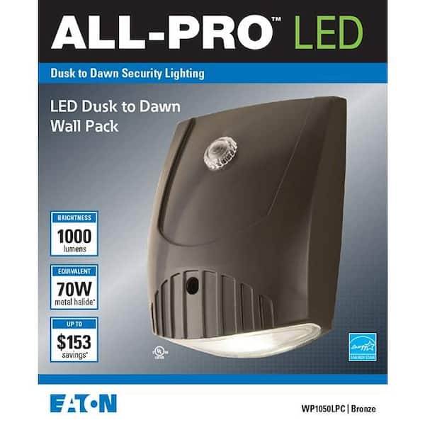 1000LED LED Wall Pack 50-100W LED Glass Wall Pack Light Fixture Daylight 5000K 