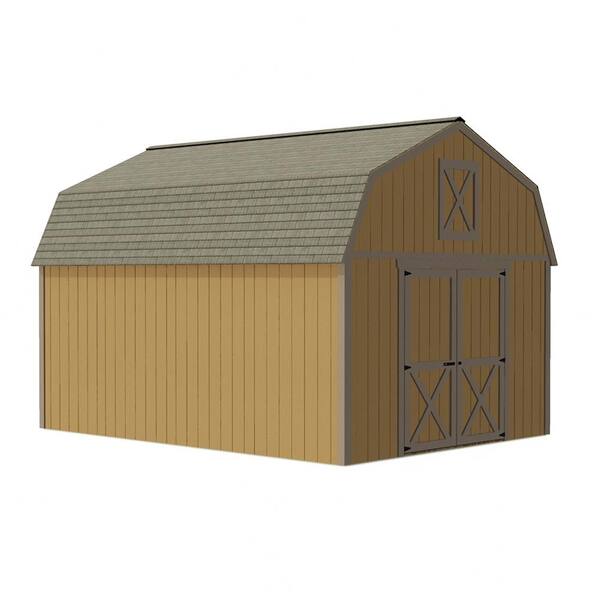 Best Barns Denver 12 ft. x 20 ft. Wood Storage Shed Kit