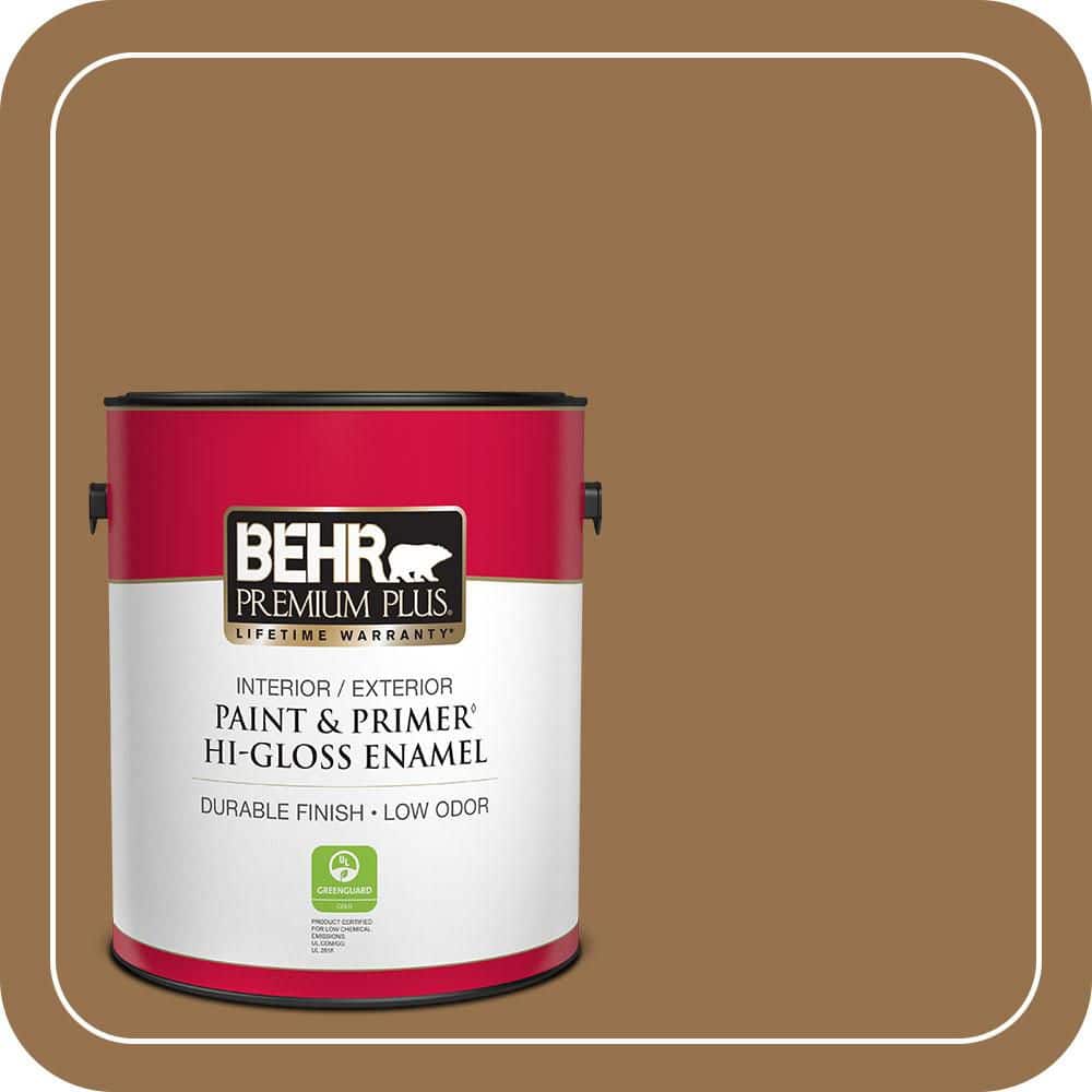 1 gal. #S280-7 Roasted Squash Hi-Gloss Enamel Interior/Exterior Paint & Primer price history on PriceWatchPro