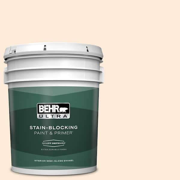 BEHR ULTRA 5 gal. #260E-1 Lilting Laughter Extra Durable Semi-Gloss Enamel Interior Paint & Primer