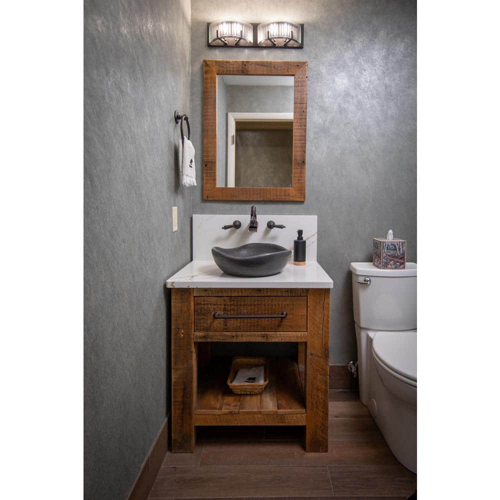 Eden 16'' Black Stone Freeform Vessel Sink