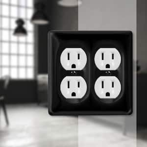 Single Outlet, Black SWEN Products Reining Horse Wall Plate
