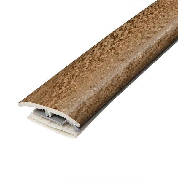 PERFORMANCE ACCESSORIES Ravine Glow 0.31 in. T x 2 in. W x 78.7 in. L Vinyl 4 in 1 Molding