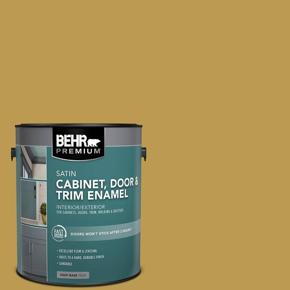 1 gal. #M320-6 Tangy Green Satin Enamel Interior/Exterior Cabinet, Door & Trim Paint price history on PriceWatchPro