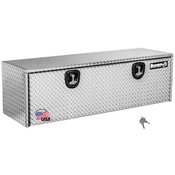 18 in. x 18 in. x 60 in. Diamond Plate Tread Aluminum Underbody Truck Tool Box