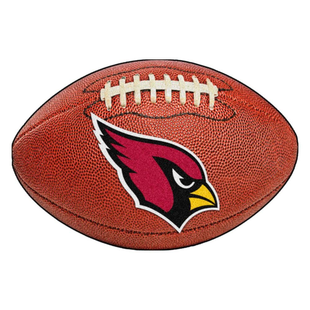 Officially Licensed NFL Arizona Cardinals Vintage Logo Football Rug