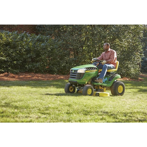 john deere e120 42 in hydrostatic lawn tractor