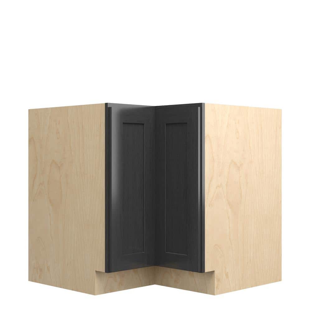 Jamestown Recessed 36 in. W x 34.5 in. H x 24 in. D in Espresso Plywood Assembled Corner Lazy Susan Base-Right price history on PriceWatchPro