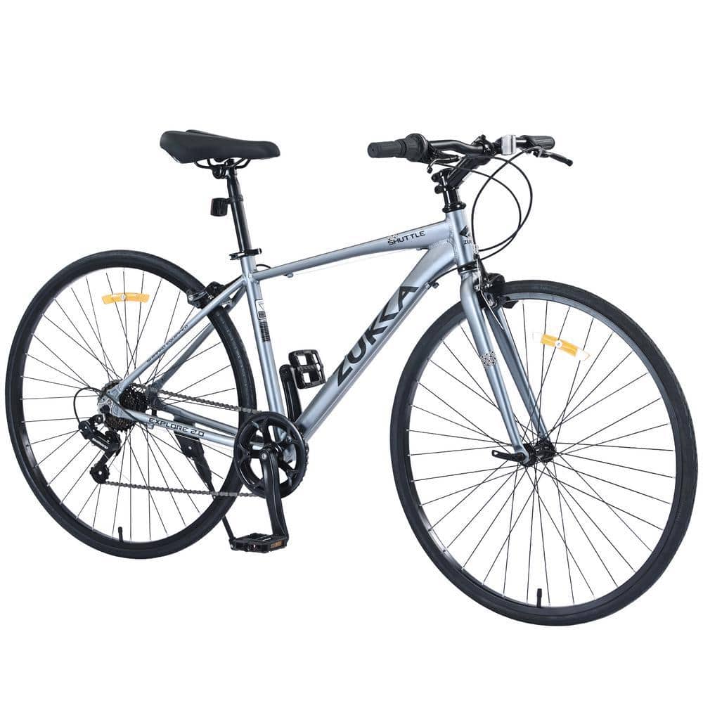 Zeus & Ruta 28 in. Bike with 7 Speed Hybrid and Aluminum Alloy