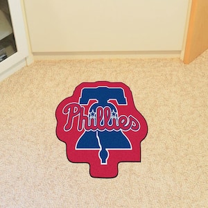 Philadelphia Phillies Red 2.5 ft. x 2.5 ft. Mascot Area Rug