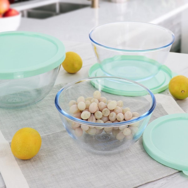 Lot De 3 Bols De Préparation Martha Stewart, Grès, 5/4/3 Pouces, Comme Neufs