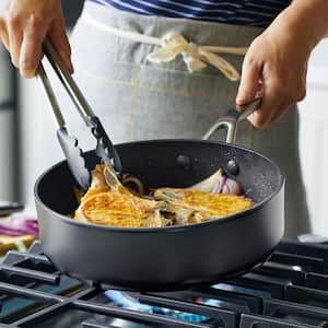 Starfrit The Rock 8 Fry Pan with Bakelite Handle Cooking Frying Broiling  Dishwasher Safe Oven Safe 8 Frying Pan Rock Cast Stainless Steel Handle -  Office Depot