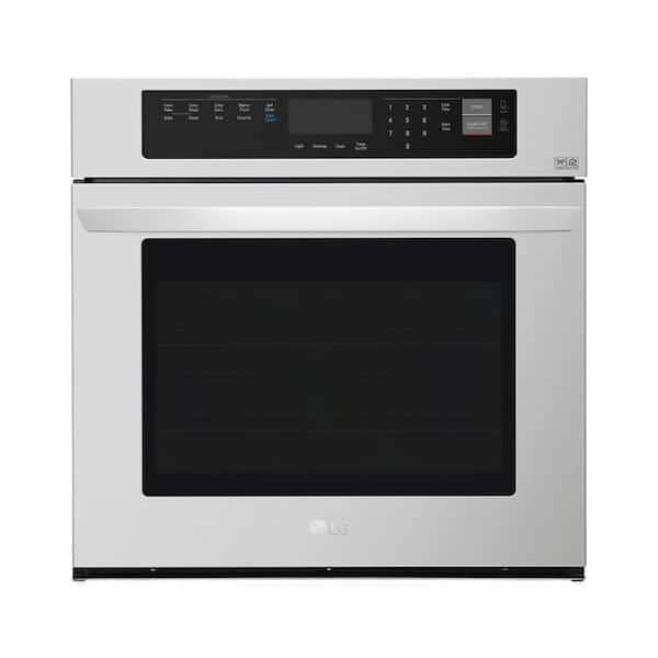 LG Electronics 30 in. Single Electric Wall Oven with Convection and EasyClean in Stainless Steel