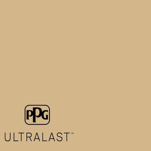 PPG UltraLast 1 qt. #PPG1092-4 Craftsman Gold Matte Interior Paint and Primer