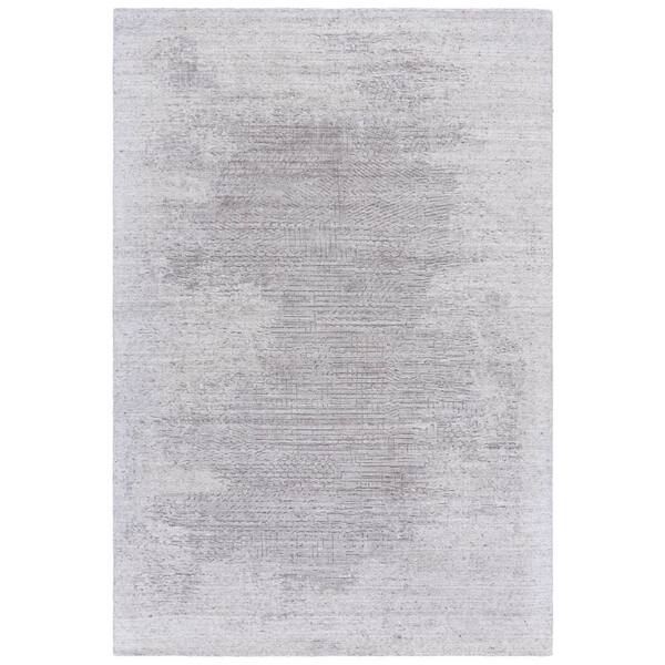 Mirage 6 ft. x 9 ft. Beige/Light Brown Distressed Geometric Area Rug