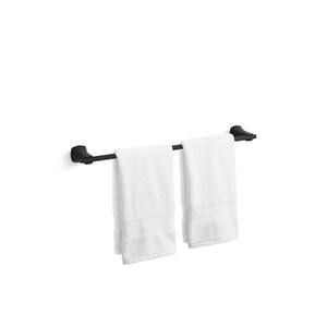 Rubicon 24 in. Towel Bar in Matte Black
