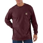 Men's 4X-Large Tall Port Cotton Workwear Pocket Long Sleeve T-Shirt