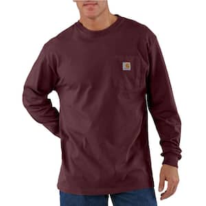  Carhartt Men's Base Force 100% Cotton Midweight Classic Crew,  Black Heather, Small: Clothing, Shoes & Jewelry