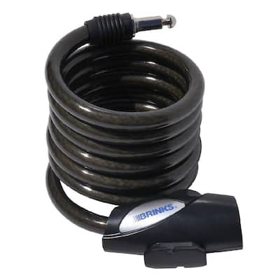 3/8 in. x 6 ft. Commercial Keyed Cable with Kevlar Wrap