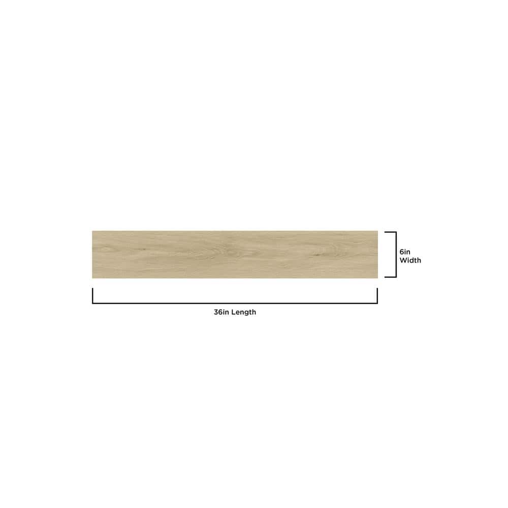 Light Oak Self-Stick Waterproof Vinyl Floor Planks